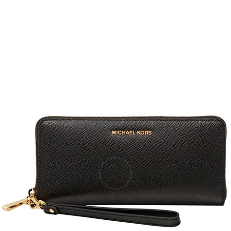 michael kors jet set continental phone wallet|michael kors leather continental wristlet.